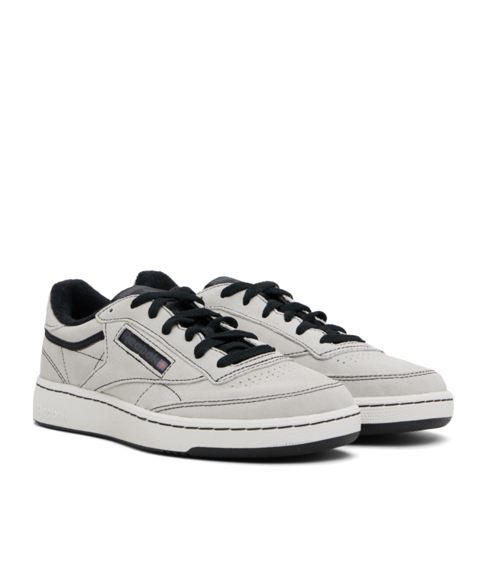 Reebok Lace-up Low-top Sneakers In Grey
