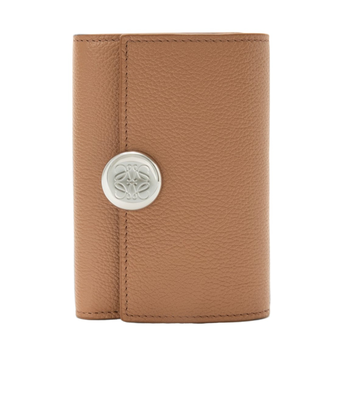 Loewe Small Vertical Wallet In Brown