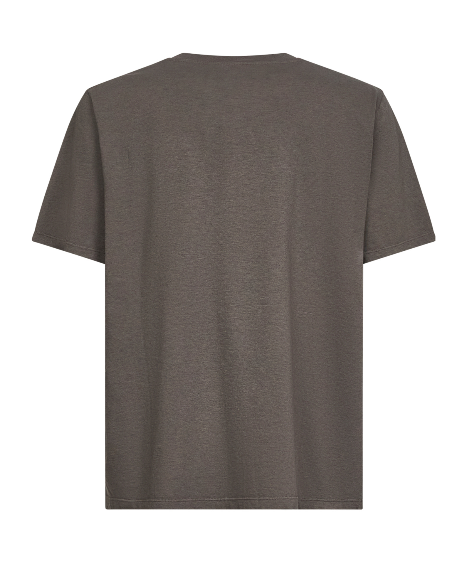 Mm6 Maison Margiela Taupe Jersey Numeric Signature T-shirt