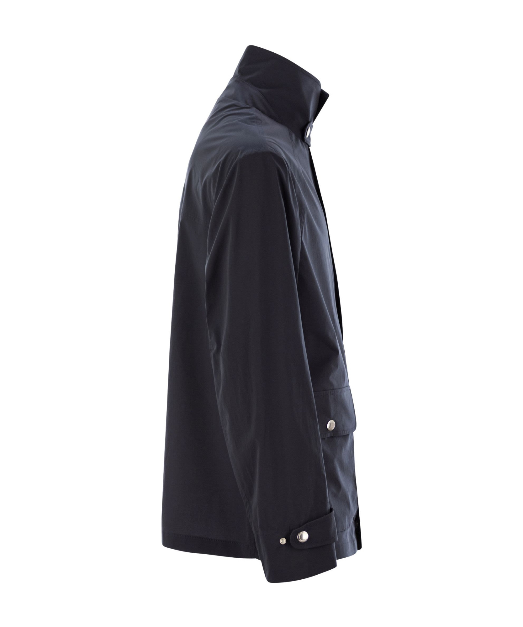 Brunello Cucinelli Long-sleeved Casual Jacket In Black