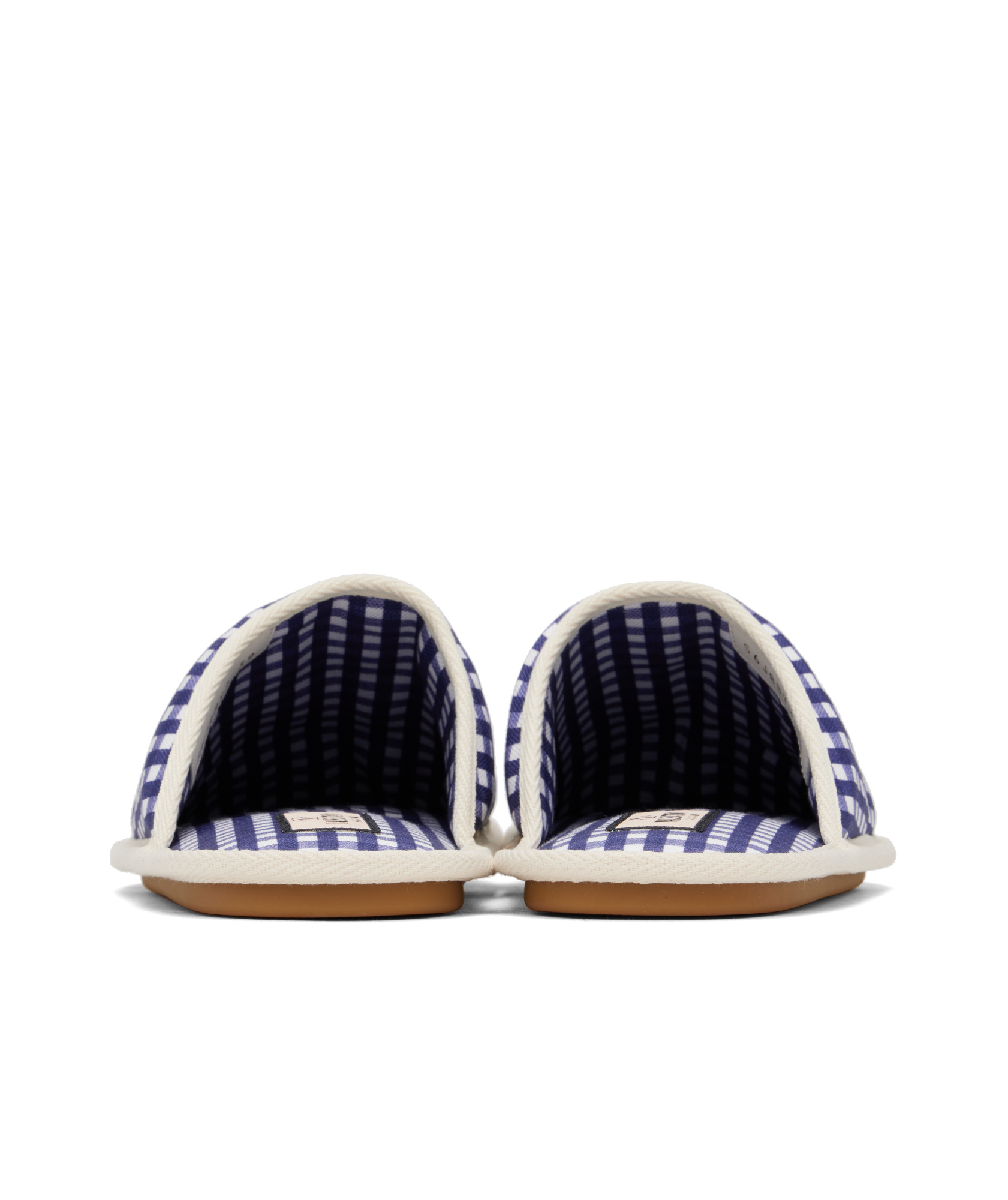 Valentino Printed Fabric Ta Chambre Slippers In Multicolor