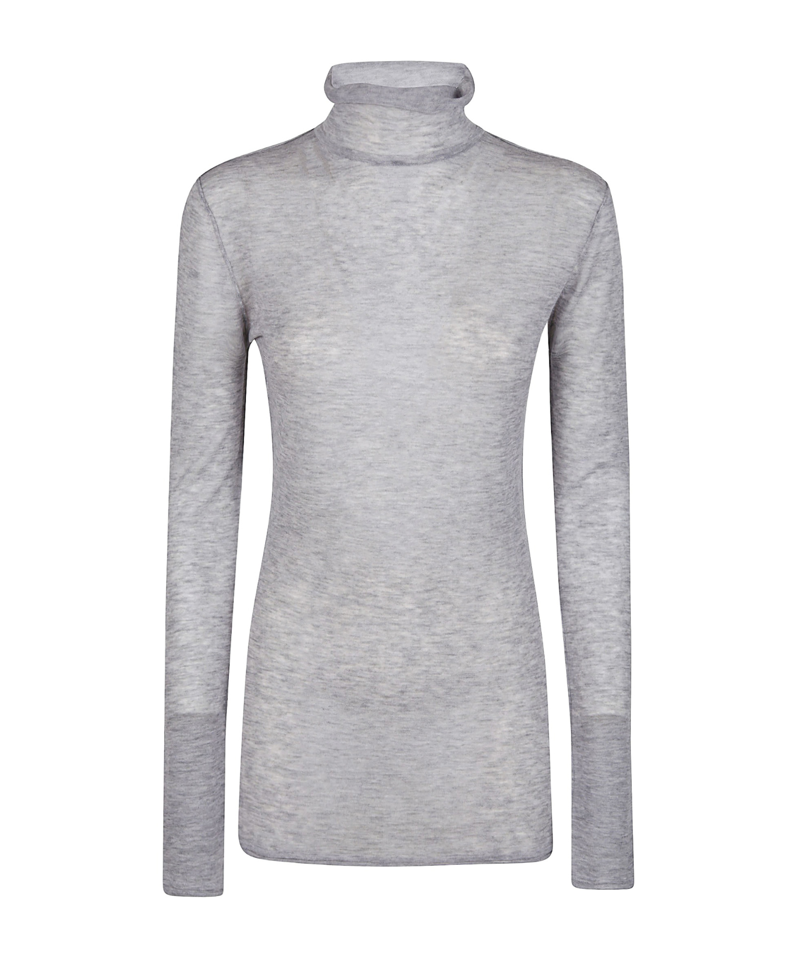 Patrizia Pepe Turtleneck Sweater In Gray