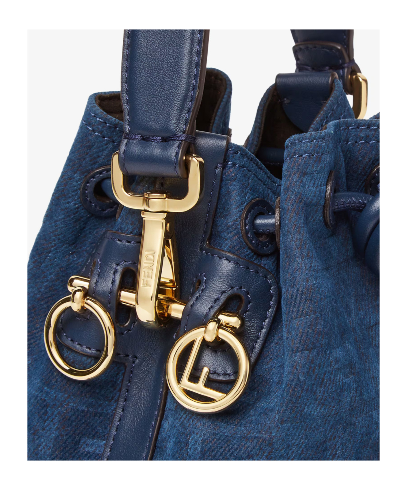 Fendi Mon Tresor Bucket Bag In Blue
