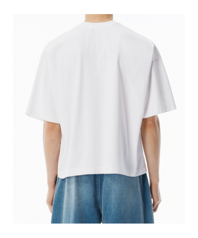 Alexander Wang Star Pattern T-shirt In White