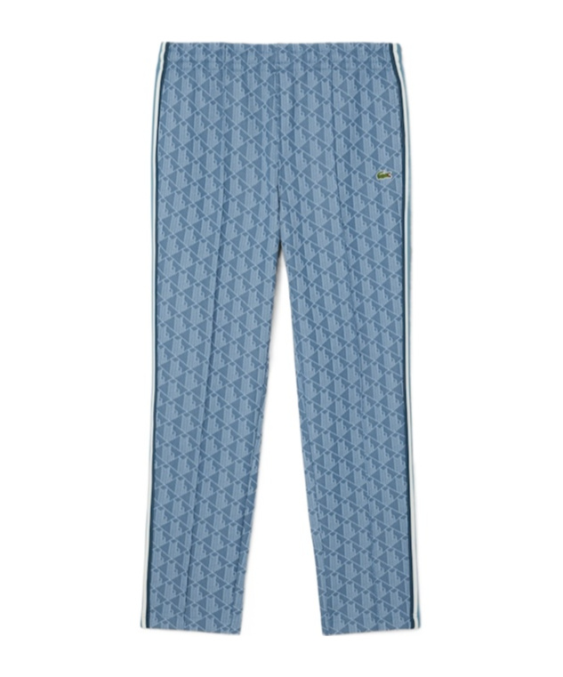 Lacoste Drawstring Sweatpants In Blue