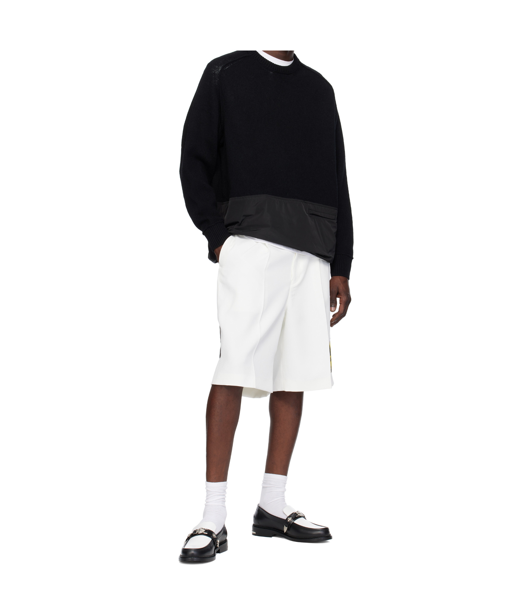Shop Toga Virilis Round Toe Loafers In Black