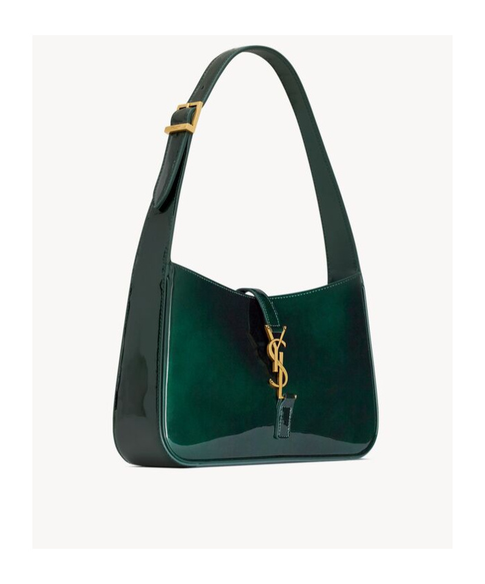 Saint Laurent Le 5 7 Shoulder Bag In Green