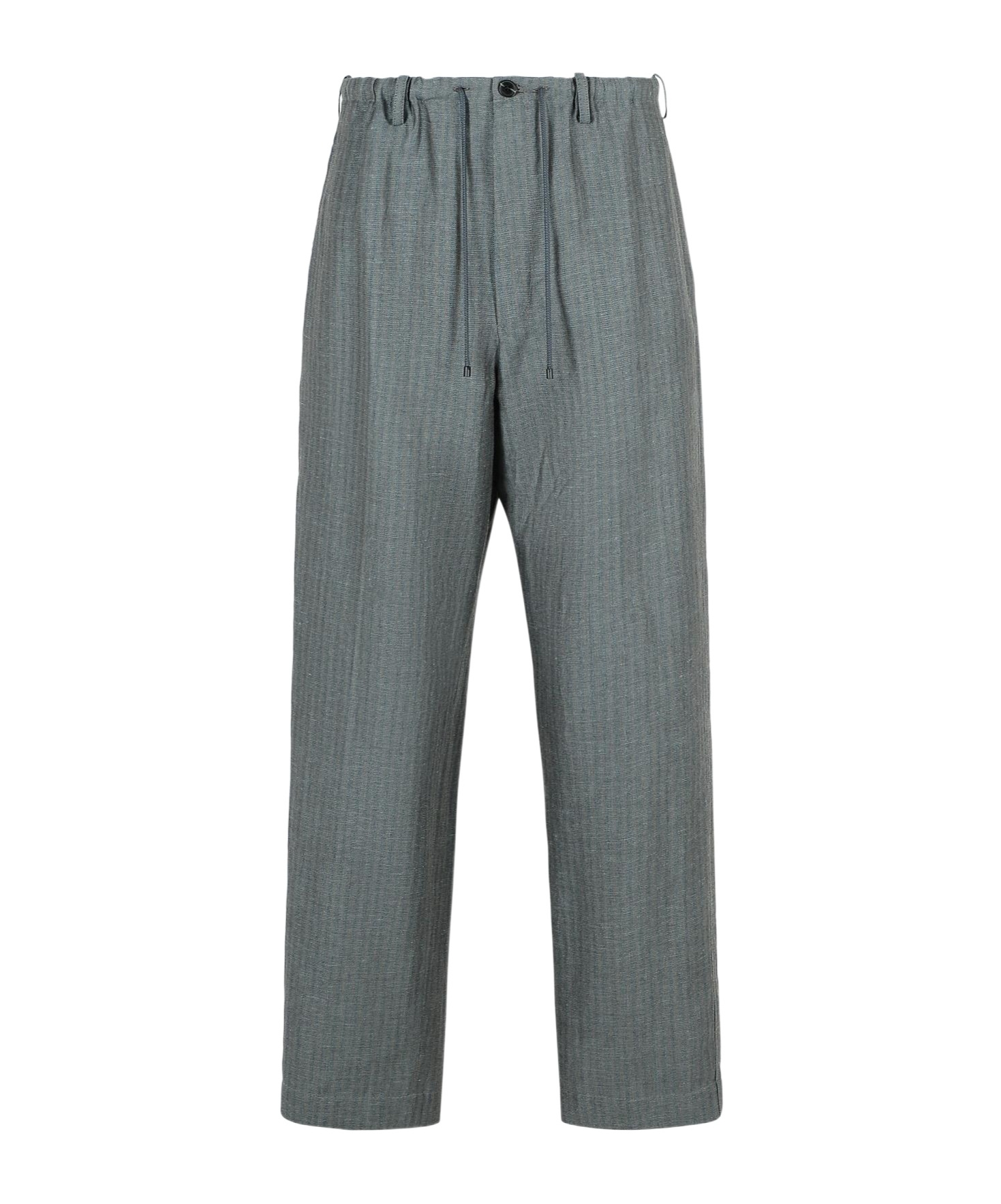 Dries Van Noten Belt Loops Slacks In Gray