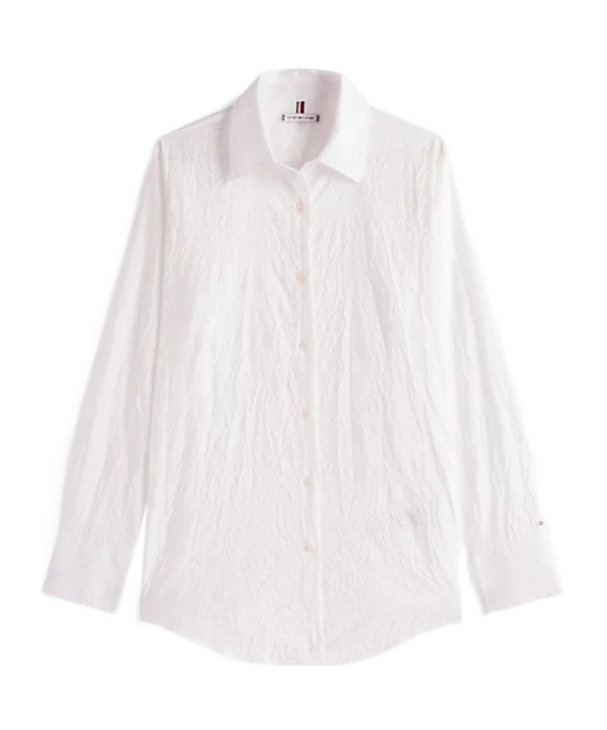 TOMMY HILFIGER CRINKLED SHIRT