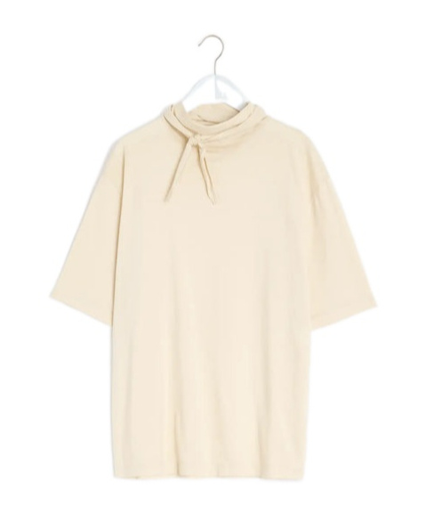 Lemaire Short Sleeve Foulard T-shirt In White