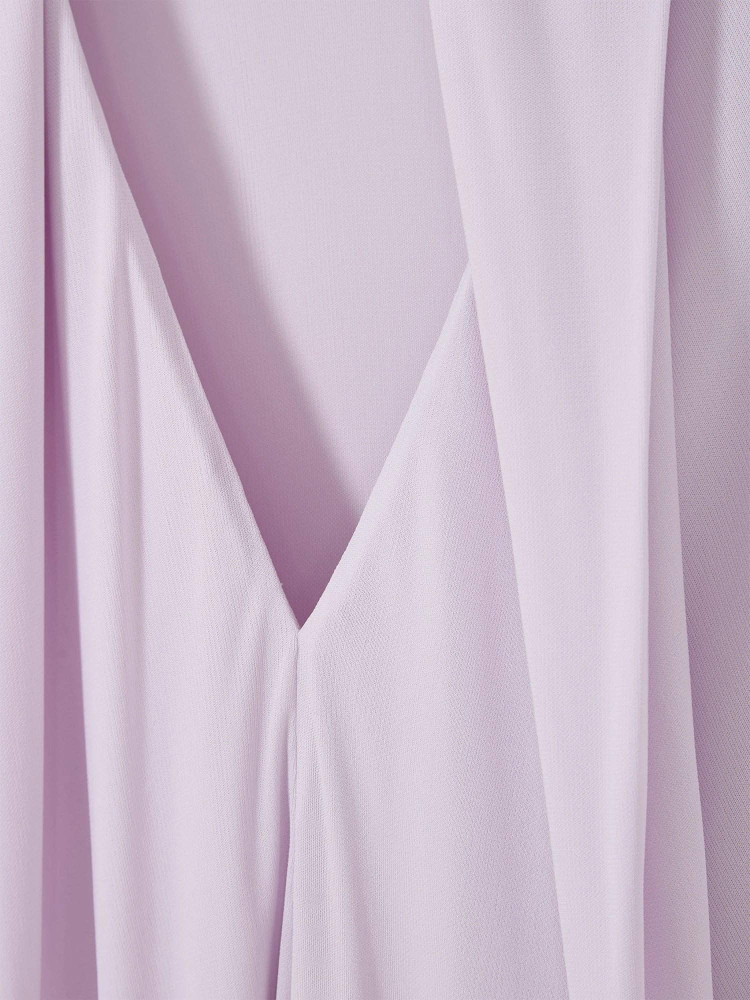 Totême V-neck Long-sleeve Midi Dress In Purple