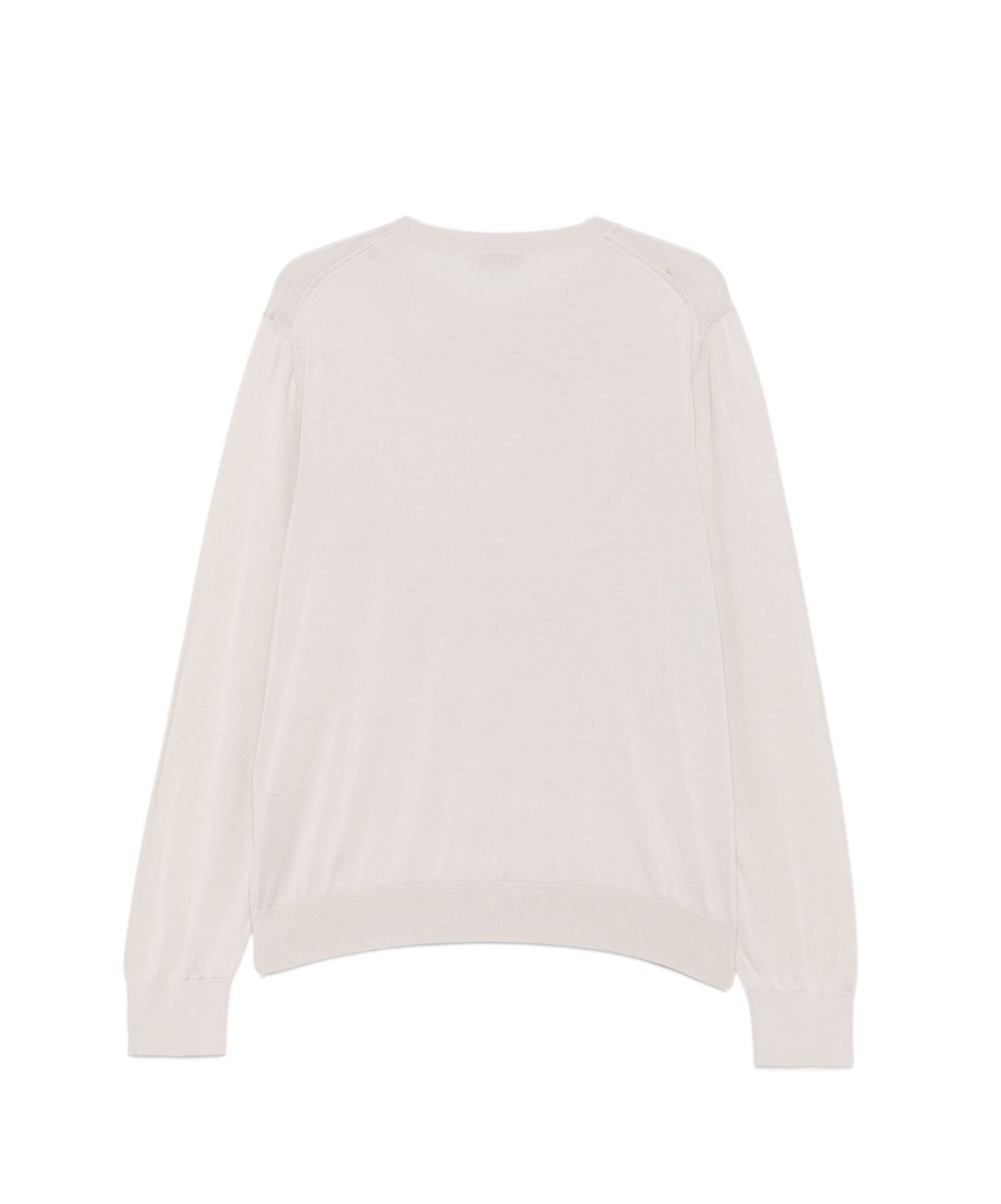 Tom Ford Crew-neck Long-sleeve Sweater In White