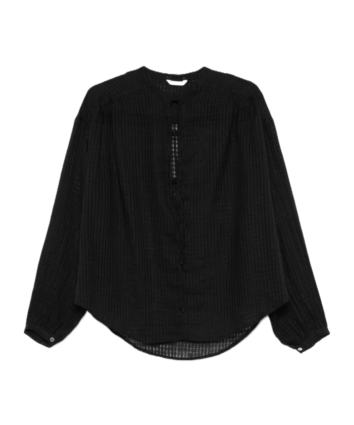 BARENA VENEZIA FINE-CHECK BLOUSE