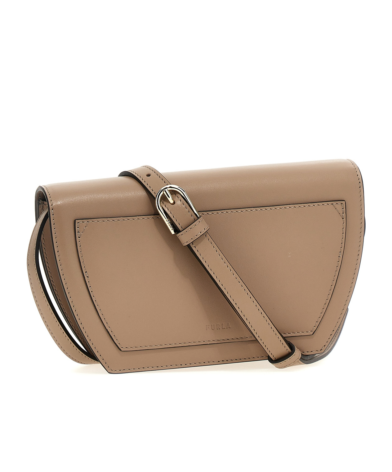 Furla Sfera Mini Crossbody Bag In Brown