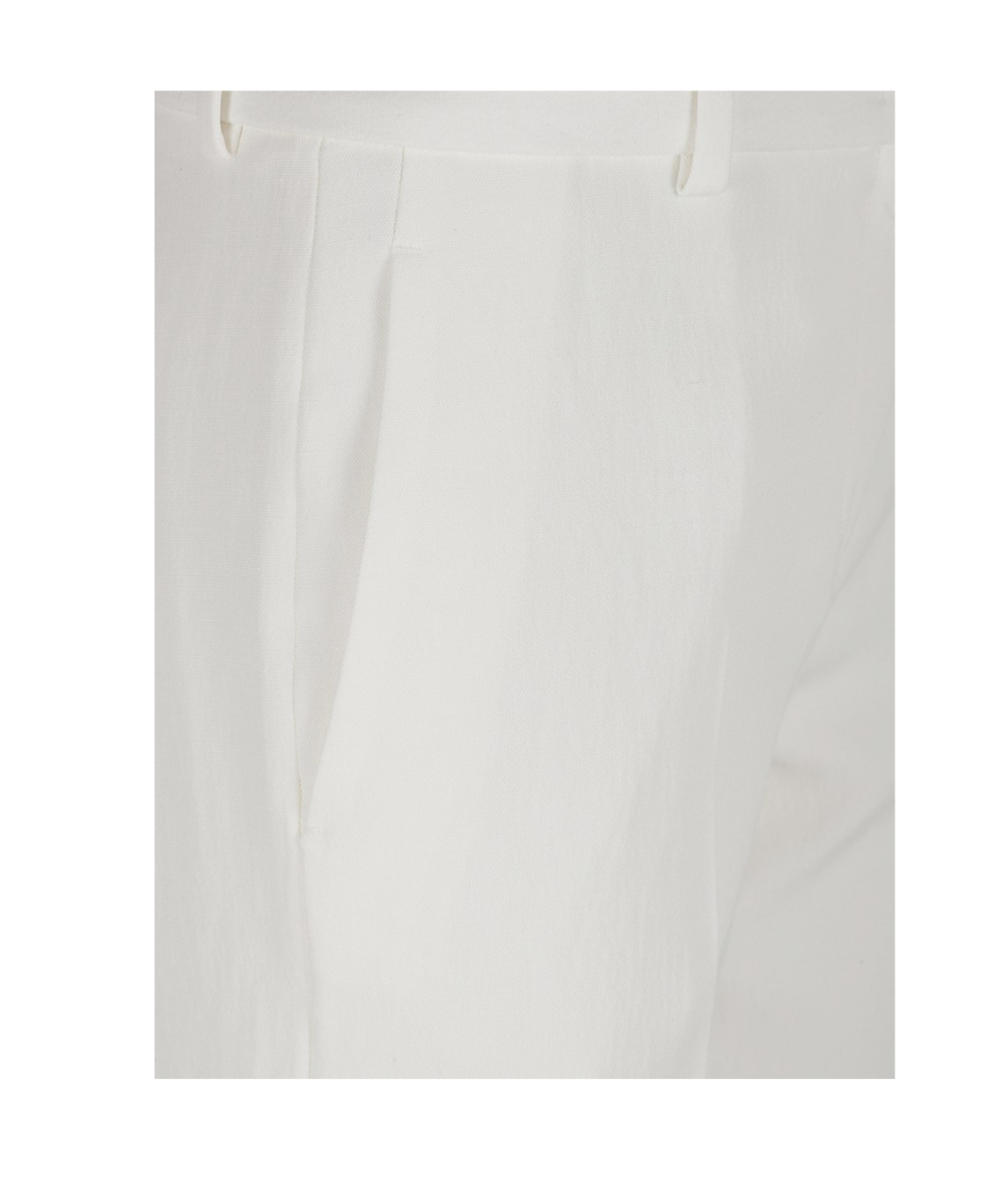 Ermanno Scervino Casual Pants With Belt Loops In White