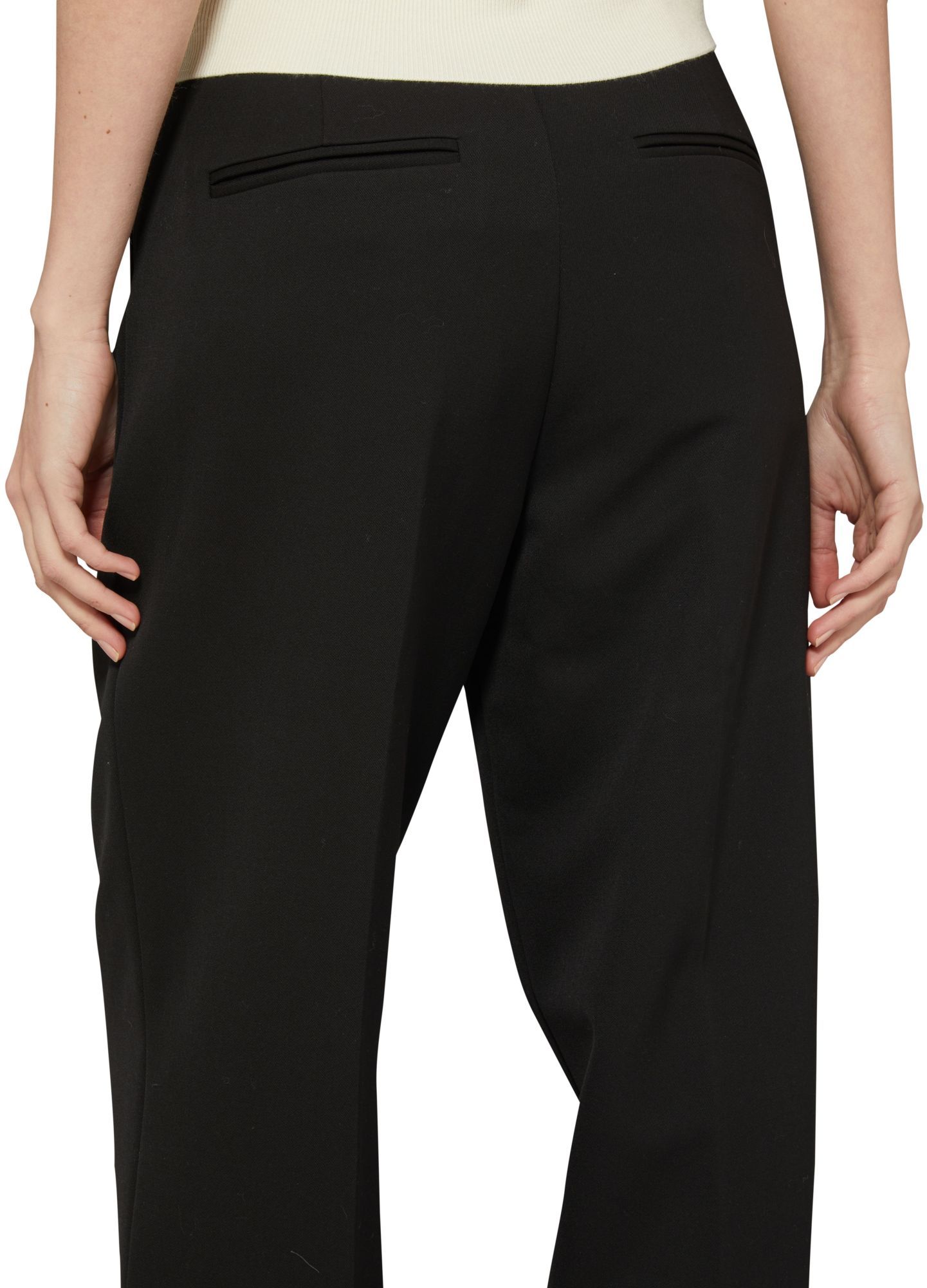 ANINE BING BELT LOOPS SLACKS