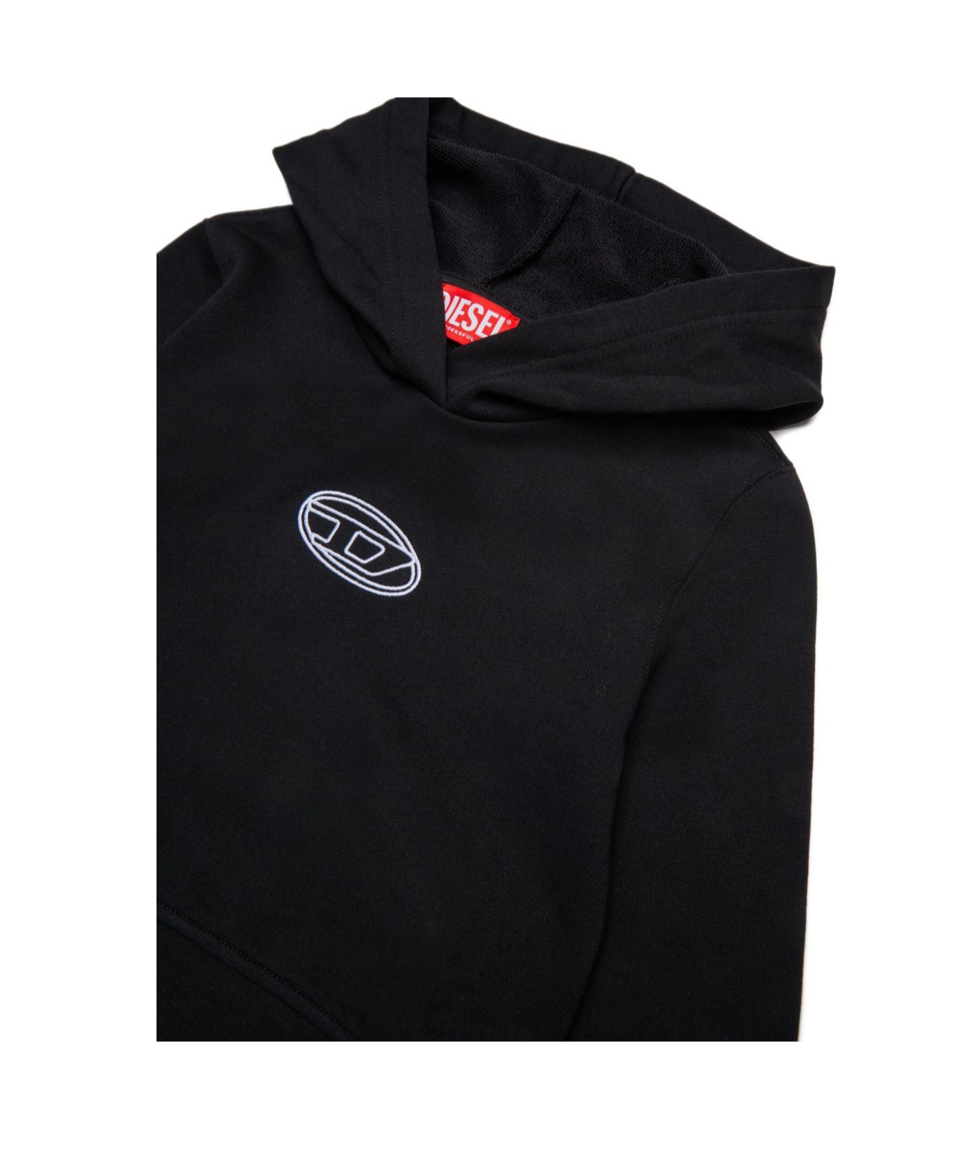 Diesel Long-sleeved Sweatshirt In Black