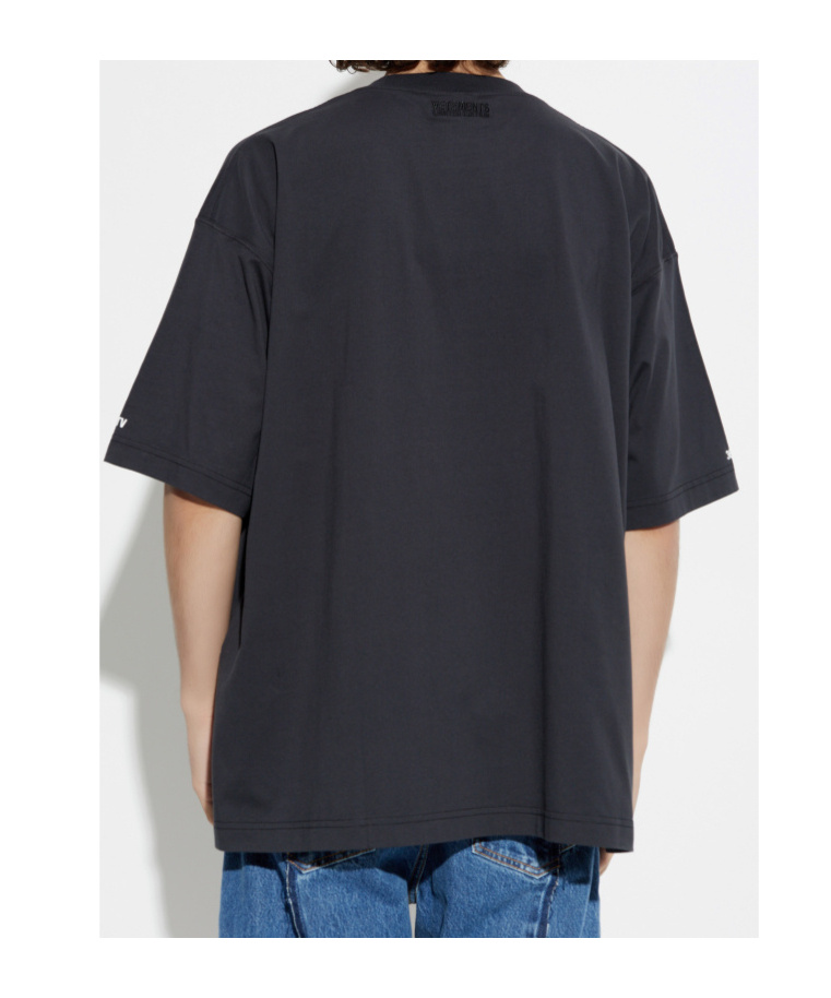 Vetements Camera-print T-shirt In Black
