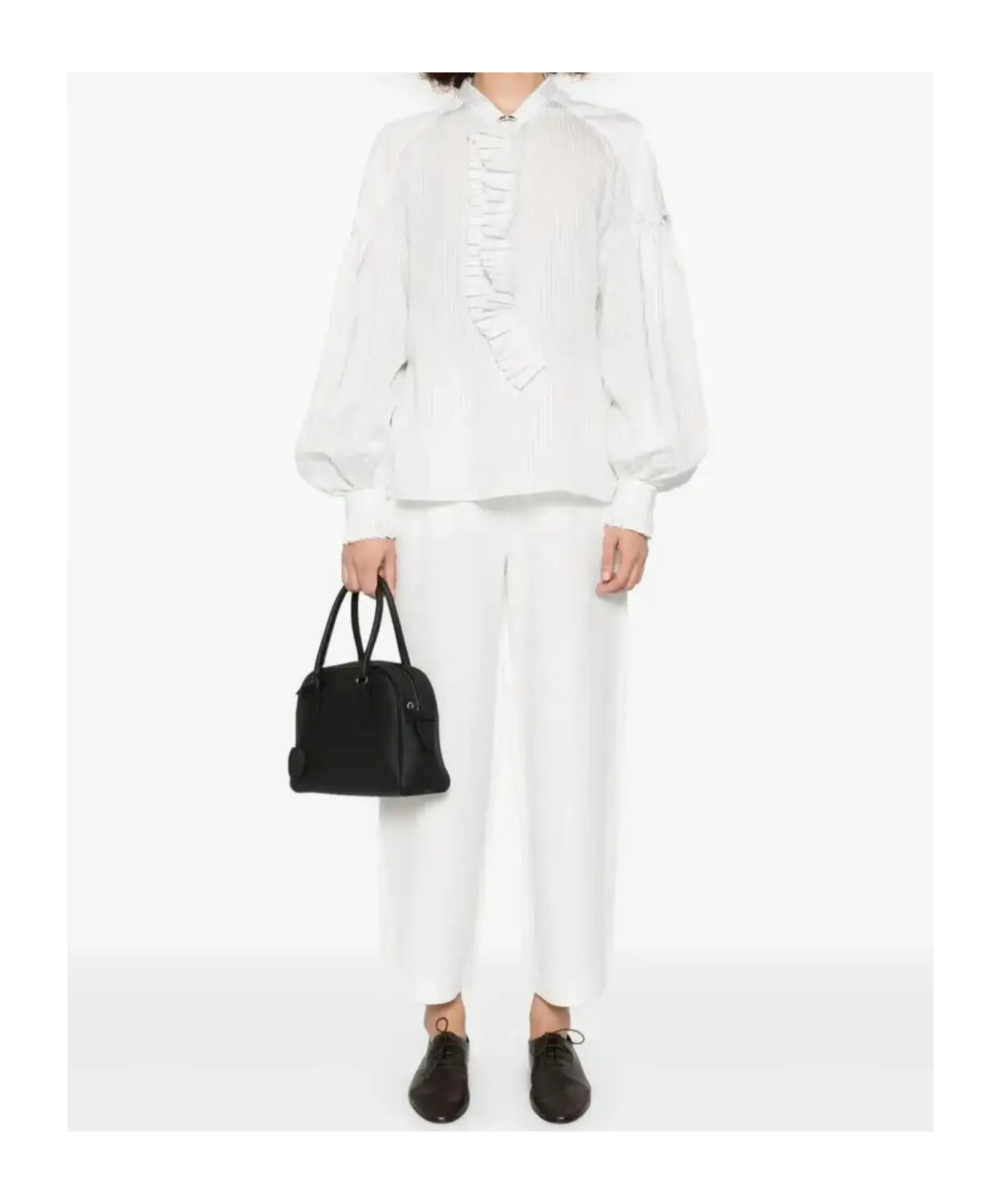 The Seafarer Lena Blouse In White