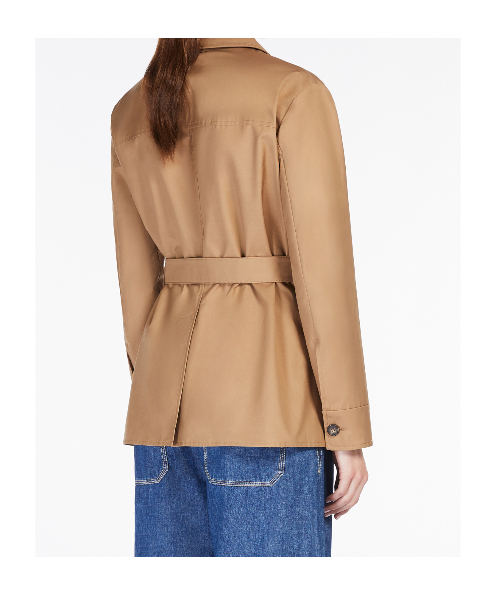 Max Mara Beige Giulia Jacket In Nude