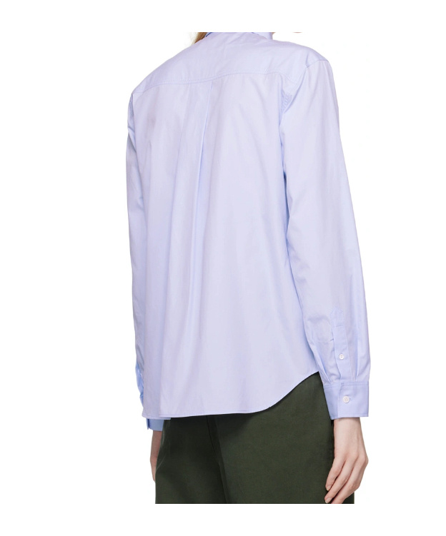 MAISON KITSUNÉ LAPEL LONG-SLEEVED SHIRT
