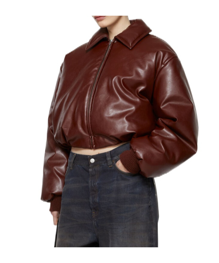 ACNE STUDIOS COATED BOMBER JACKET