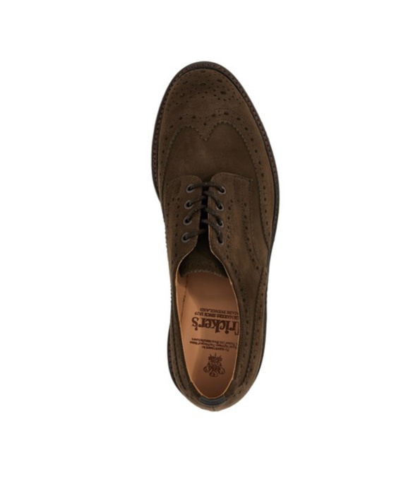 Tricker's Lace-up Shoes Featuring Brogue Detailing In Brown