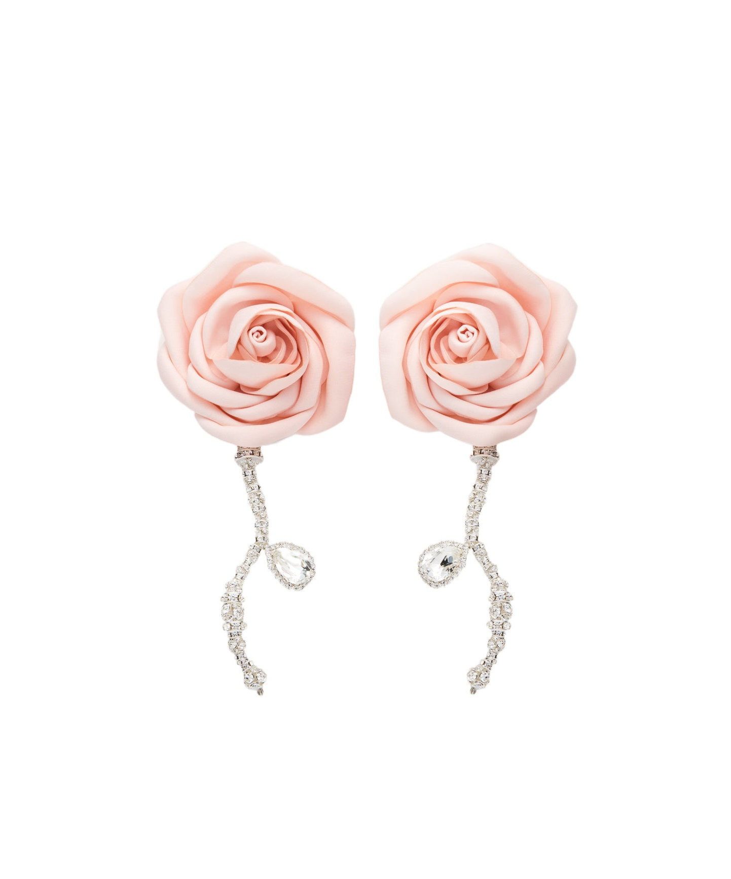 Magda Butrym Flower Earrings In Pink