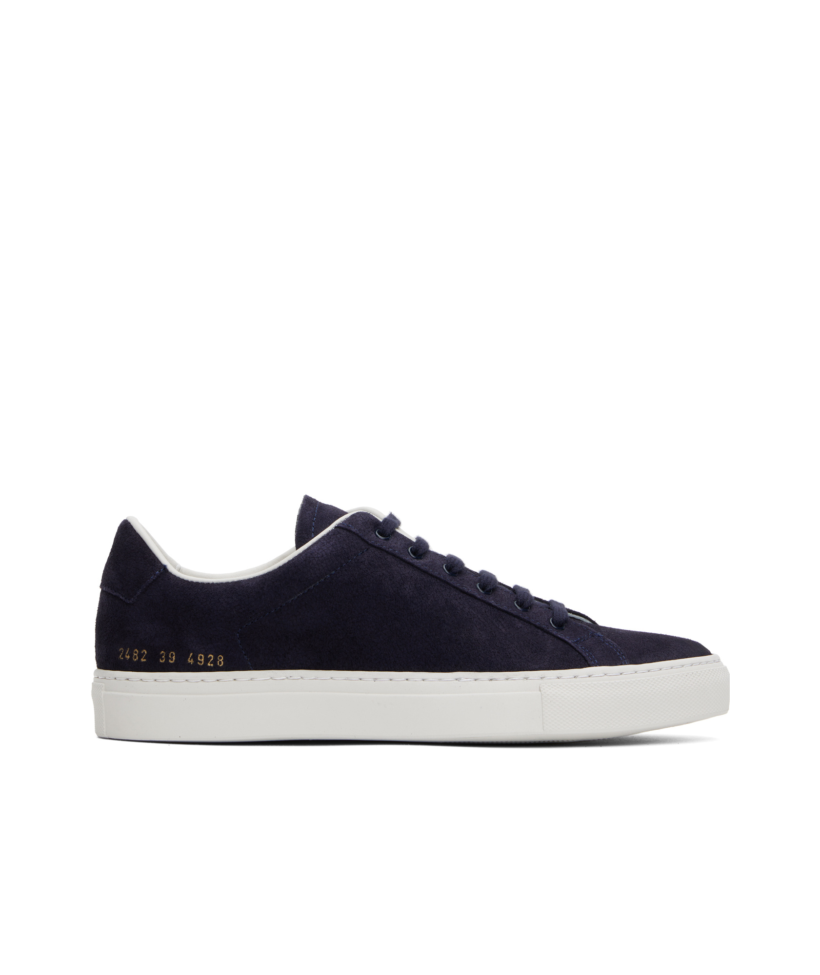 Common Projects Men's Retro Suede Low-top Sneakers In Blue