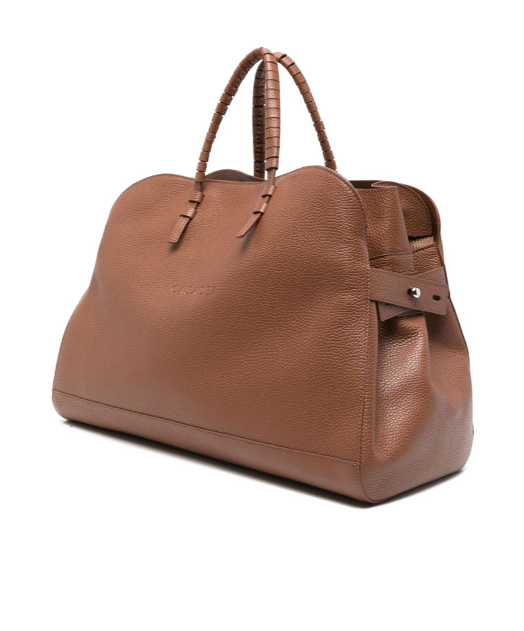 Casadei Park Avenue Leather Handbag In Brown