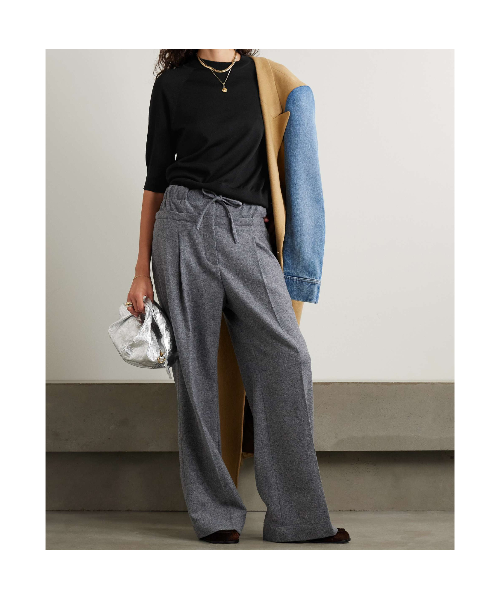 Shop Dries Van Noten Round-neck Wool Sweater In Black