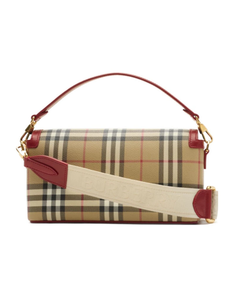 Burberry Top Handle Note Bag In Multi