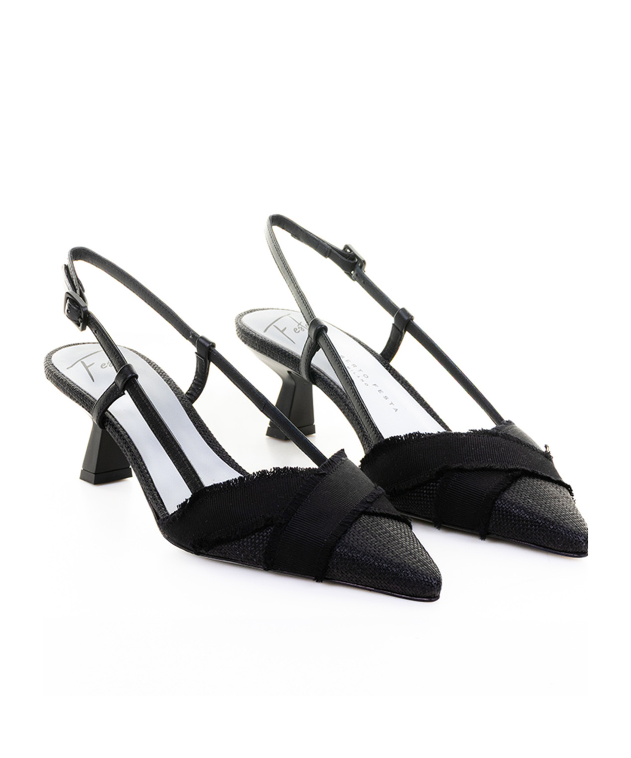 ROBERTO FESTA POINTED HIGH HEEL SANDALS