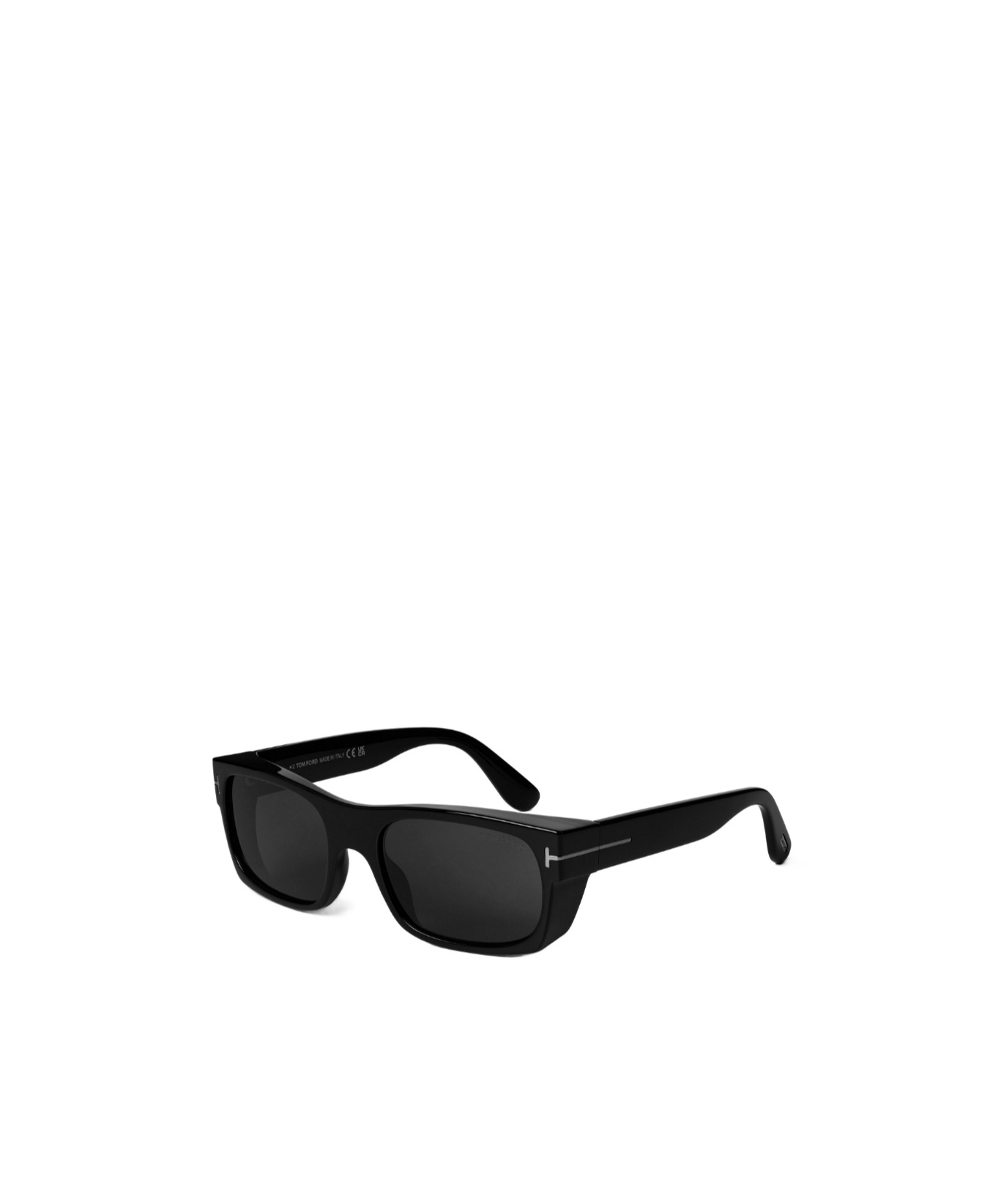 Tom Ford Thick-frame Rectangular Sunglasses In Black