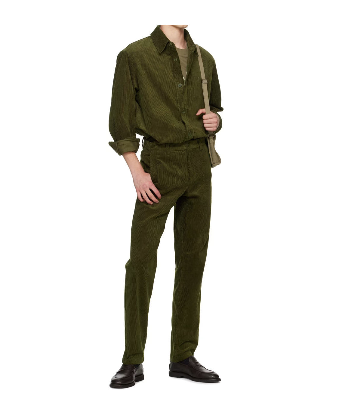 Apc Constantin Trousers In Black
