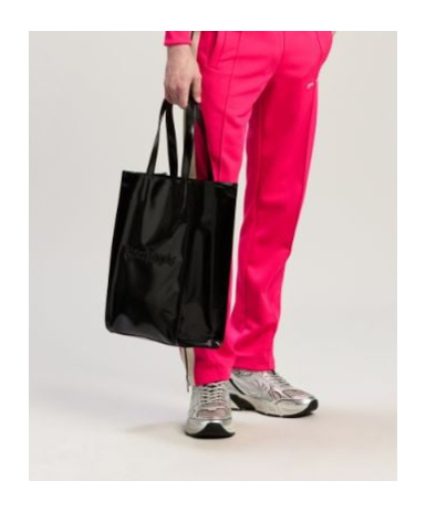 Palm Angels Logo Debossed Open-top Tote Bag In Black