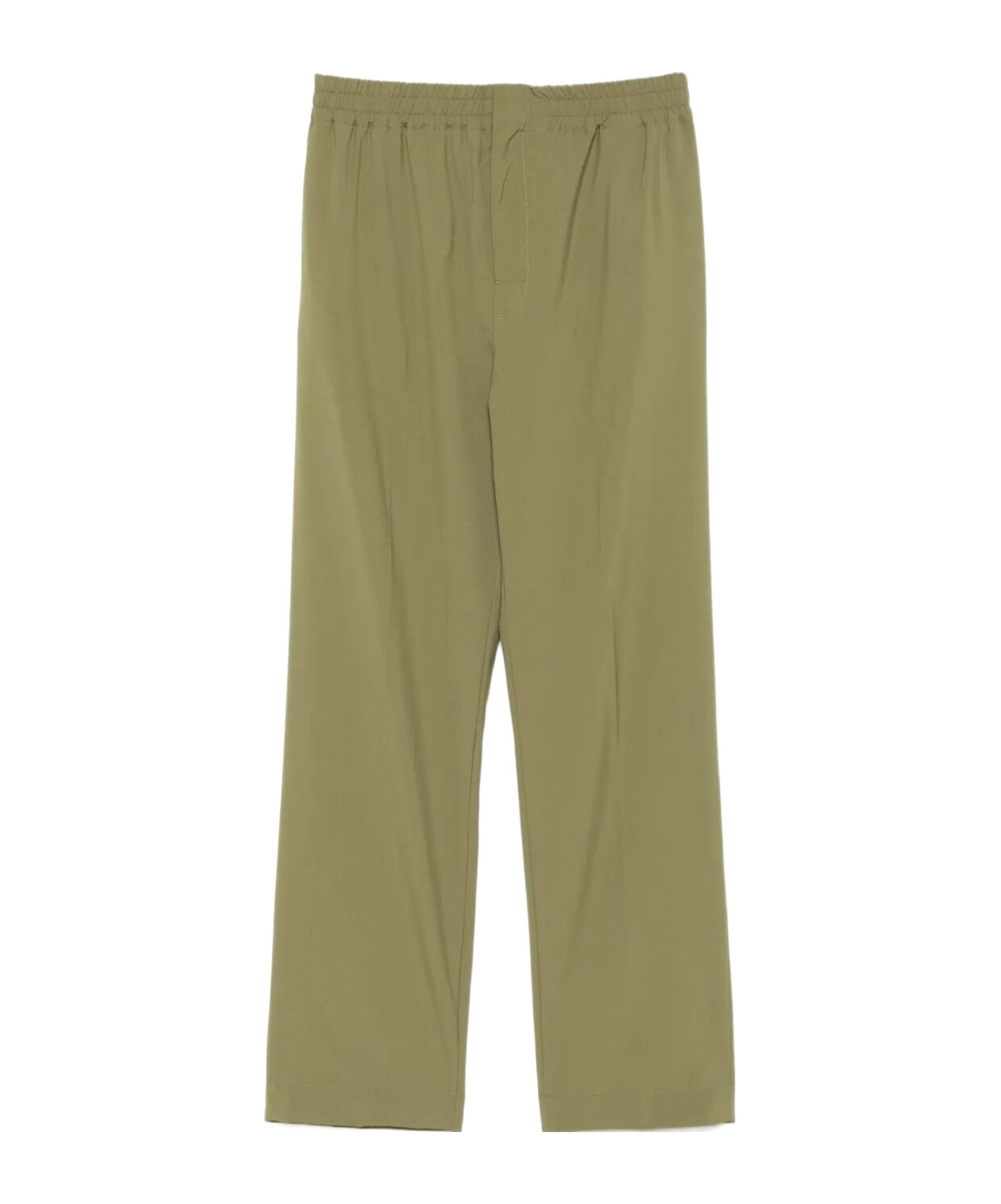 Bottega Veneta Elastic Waist Casual Pants In Green