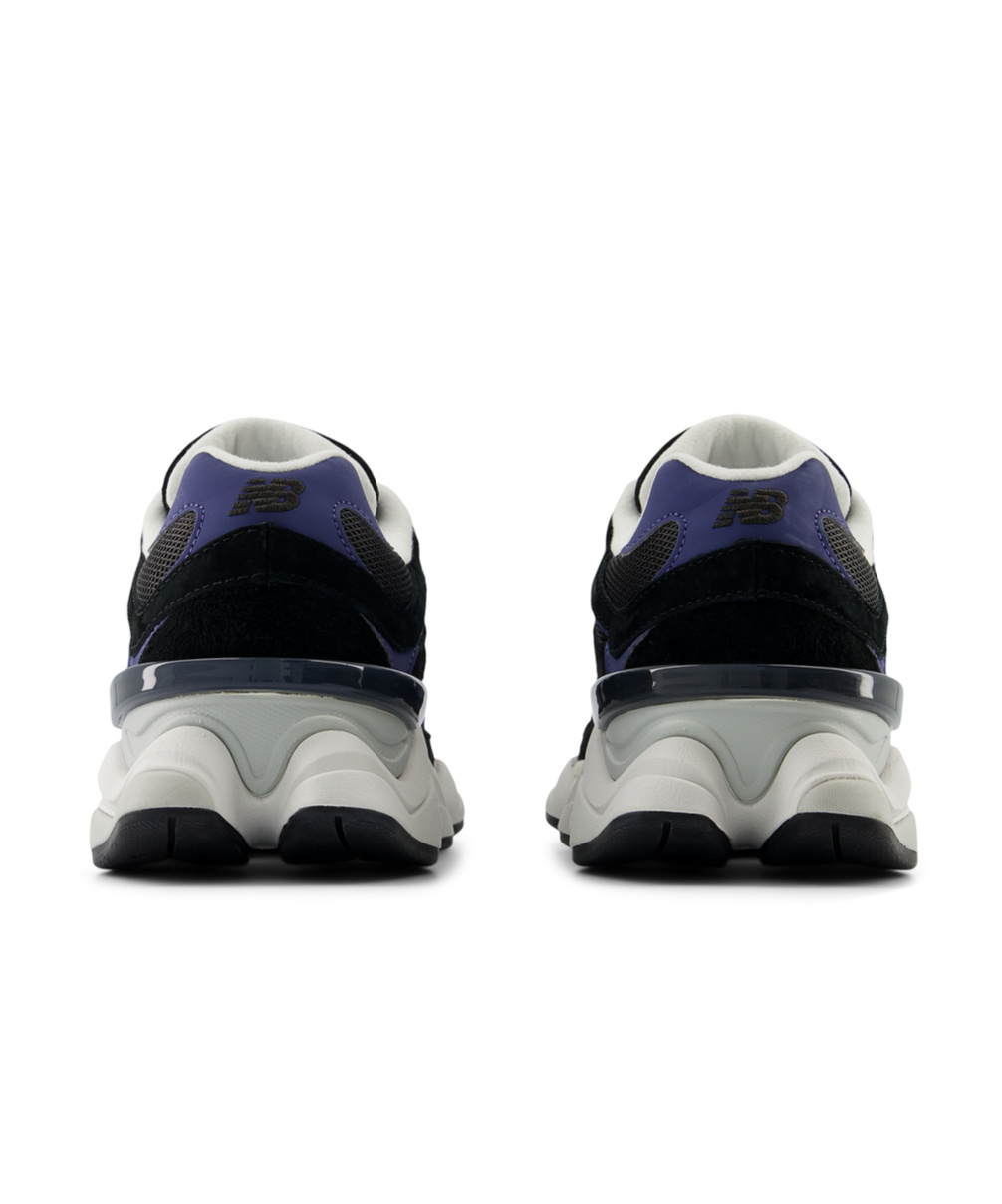 New Balance Multicolor Mesh And Suede 9060 Sneakers In Black