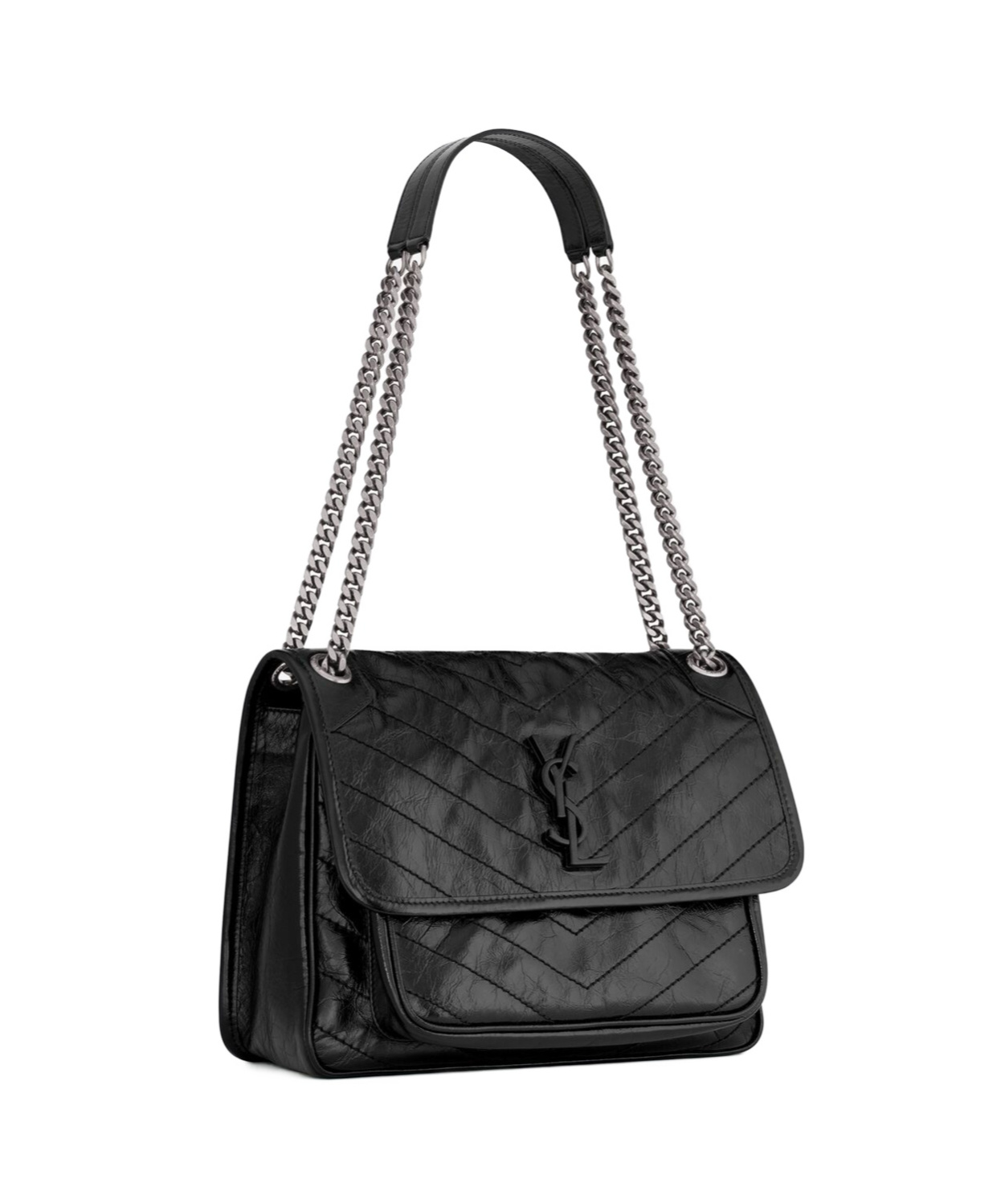 Saint Laurent Niki Monogram Bag In Black