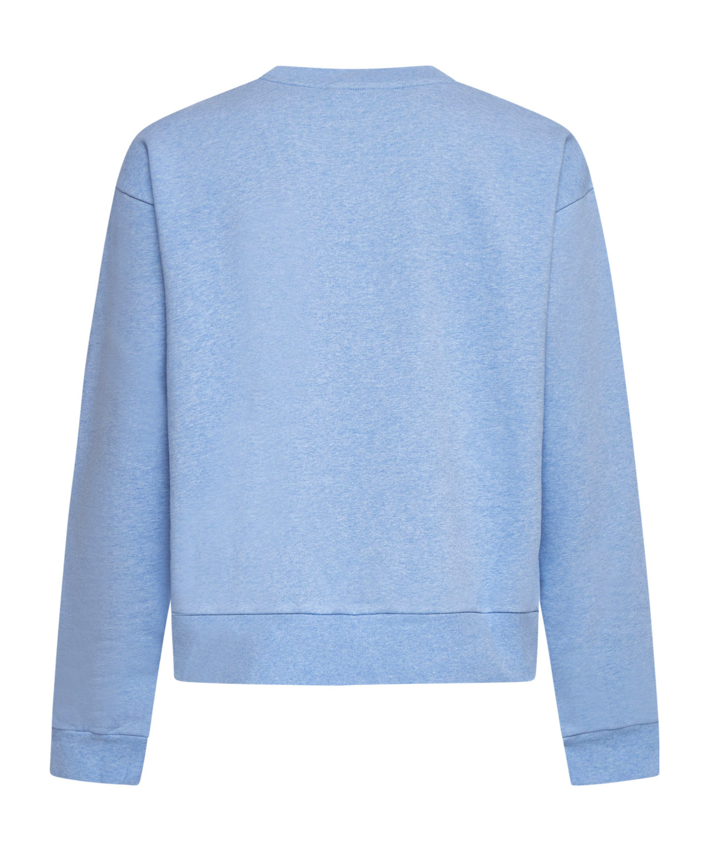 Marni Logo Printed Crewneck Sweatshirt In Blue