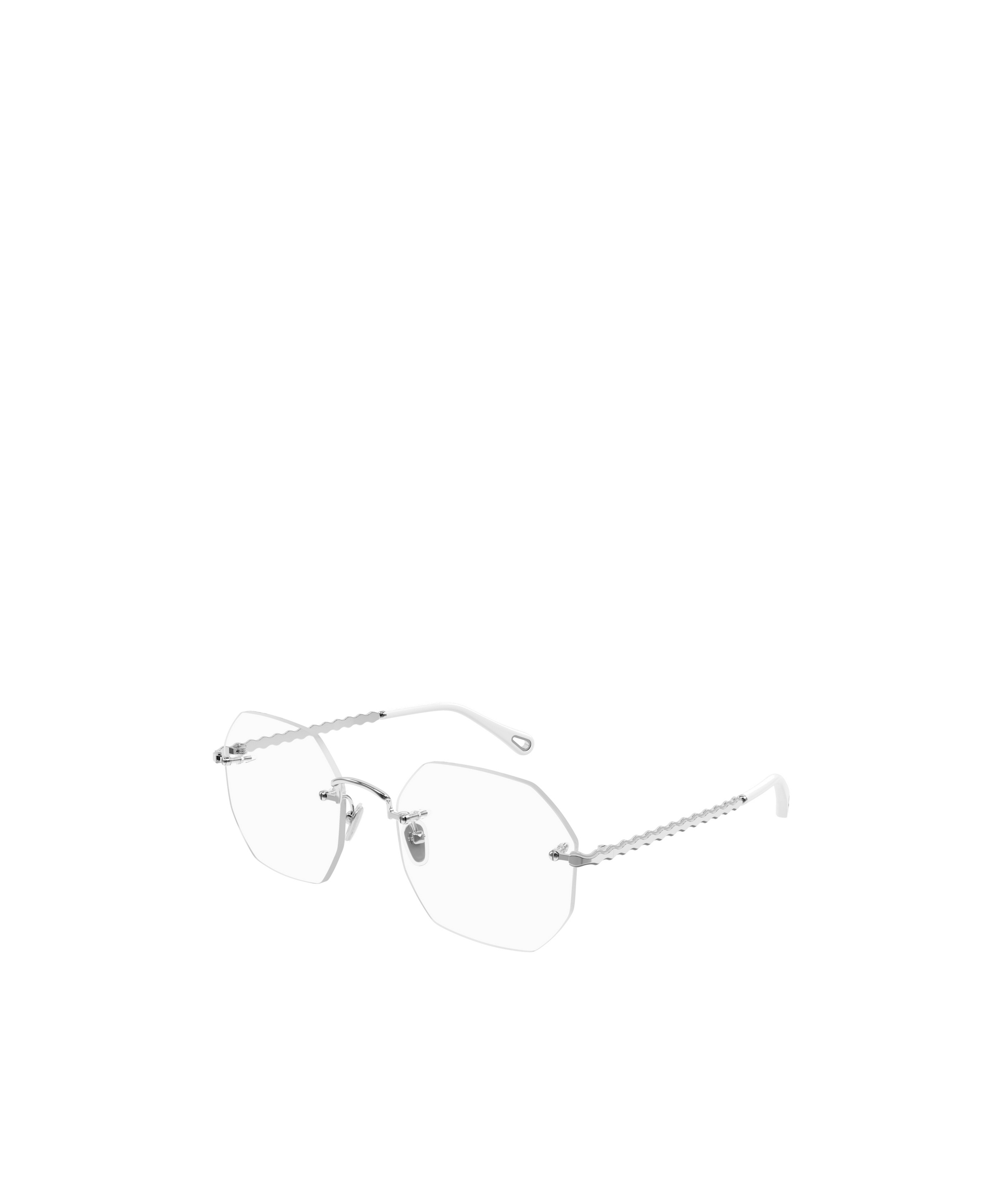 Chloé Geometric-frame Glasses In White