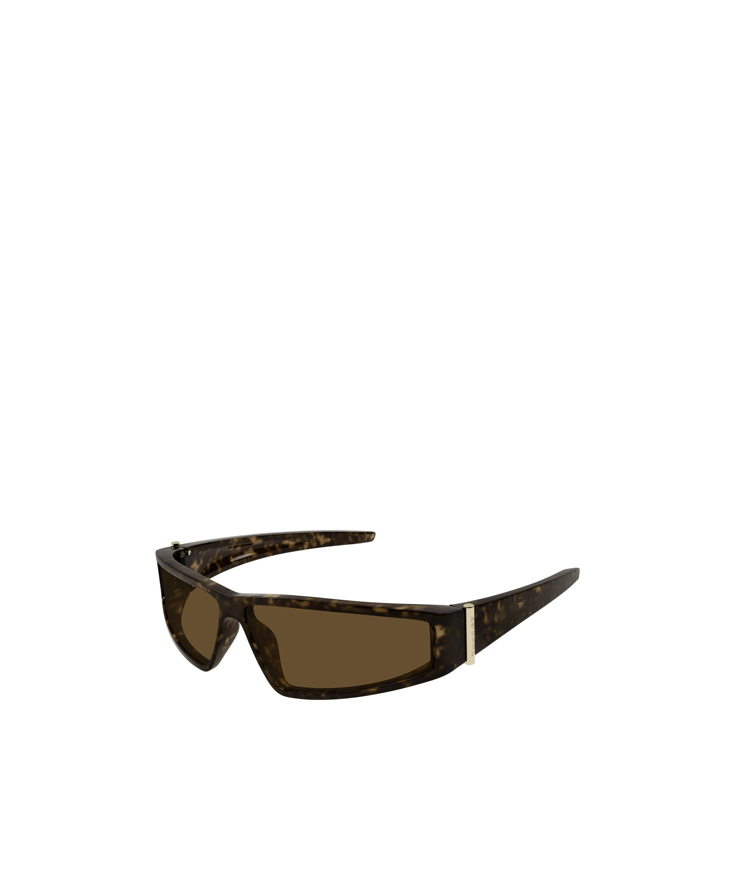 Alexander Mcqueen Eyewear Rectangular Frame Sunglasses In Dark Havana