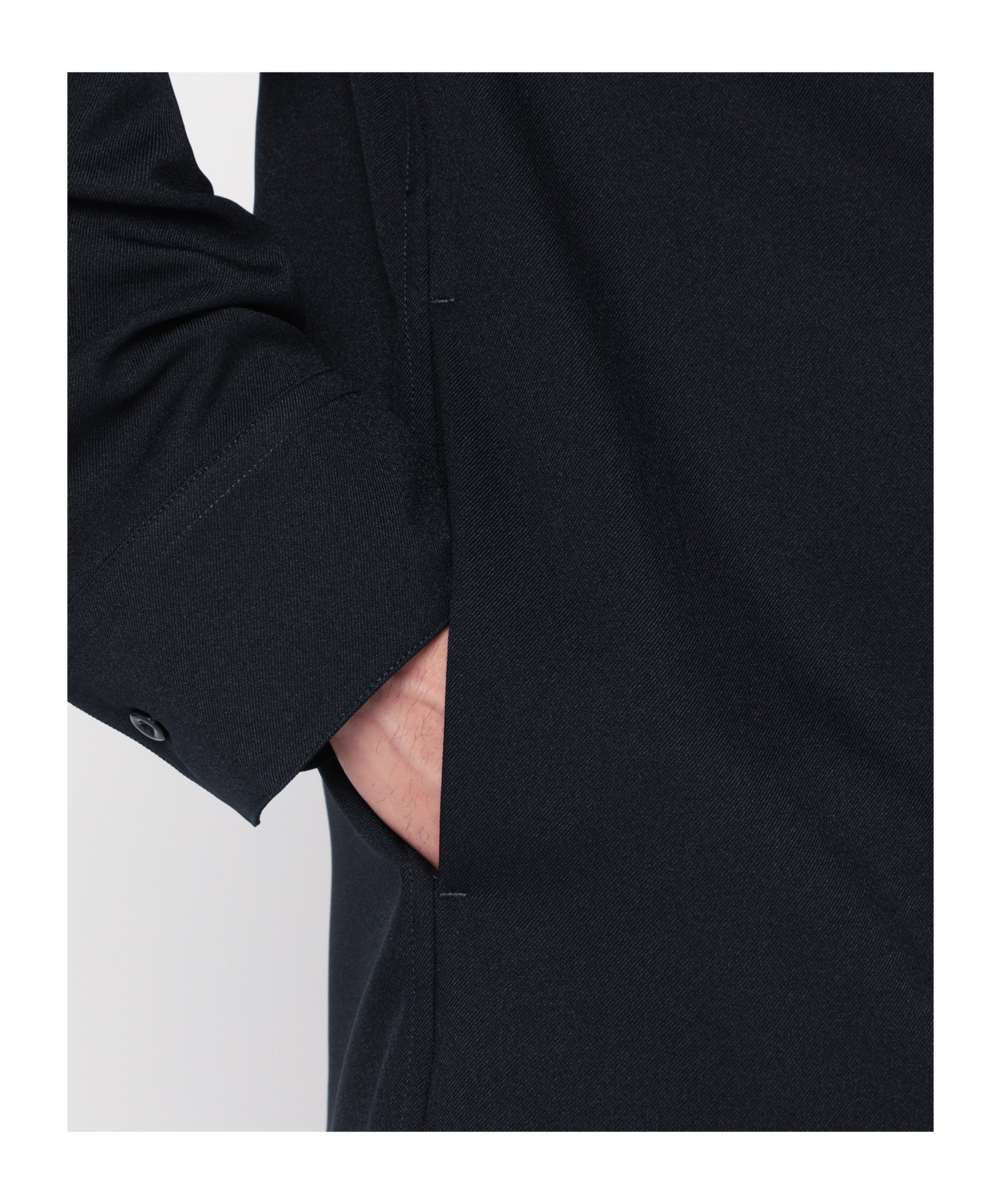 Jil Sander Midnight Blue Lightweight Jacket In Technical Gabardine In Multi