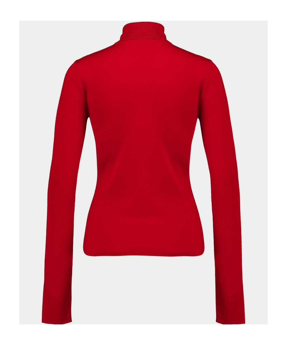 Gabriela Hearst May Knit Turtleneck In Scarlet Red Merino Wool Cashmere In Red