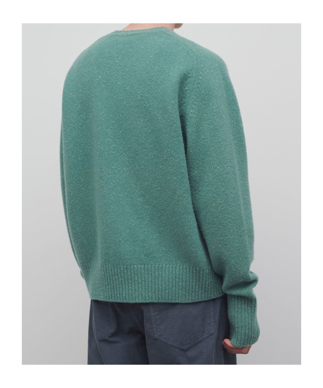 The Row Mansell Pure Wool Sweater In Green