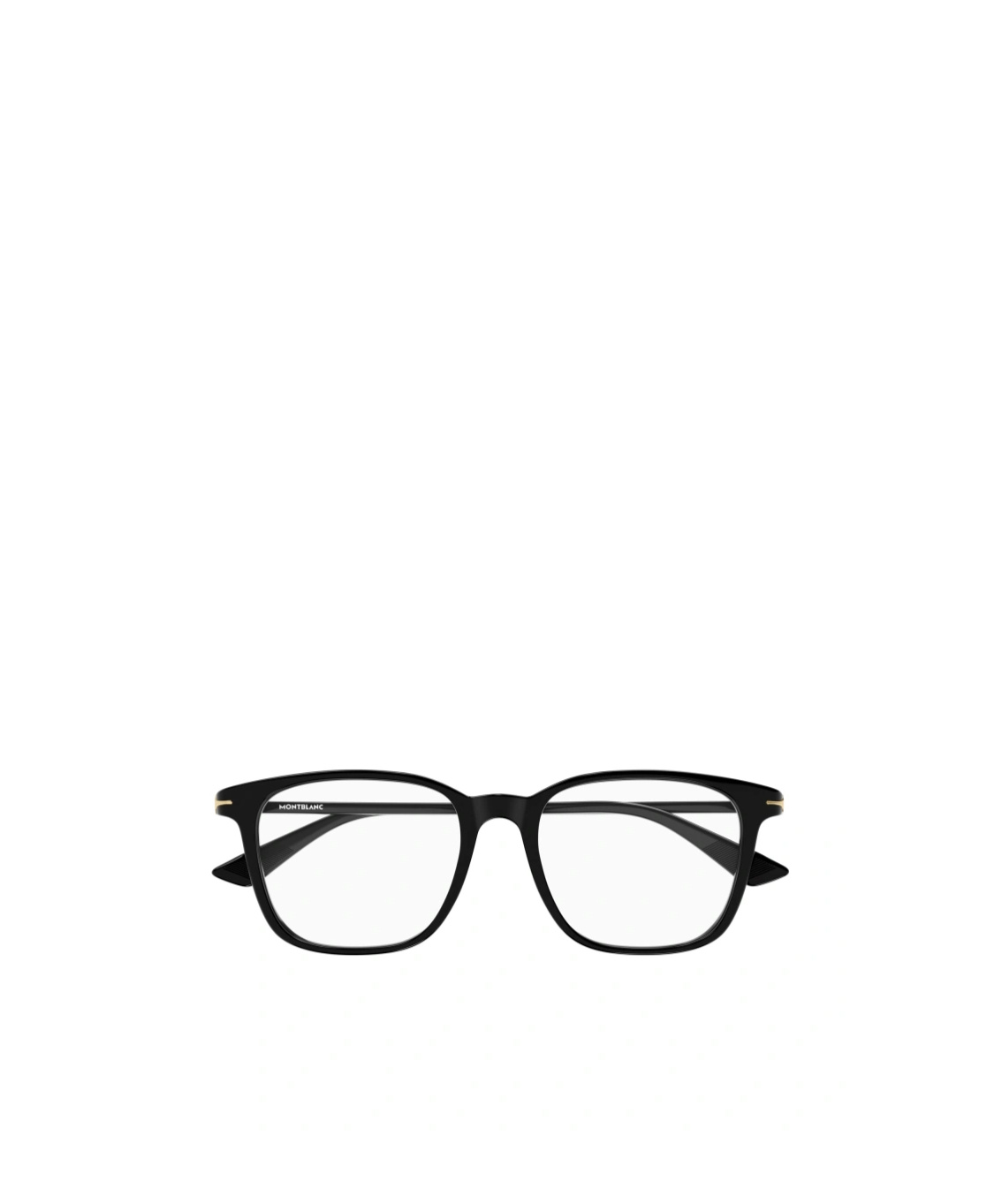 Montblanc Square-frame Glasses In Black