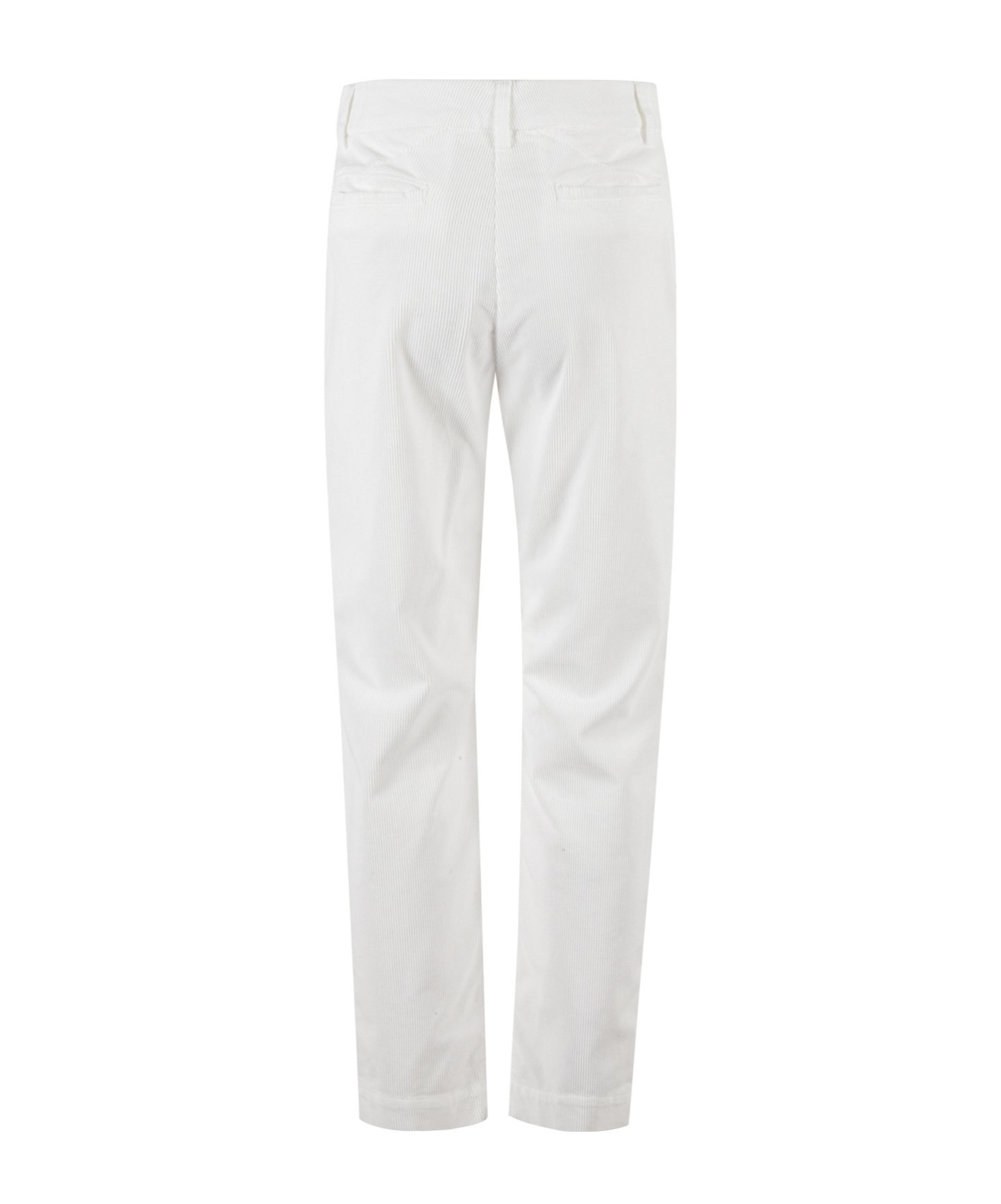 Eleventy Belt-loops Straight Trousers In White