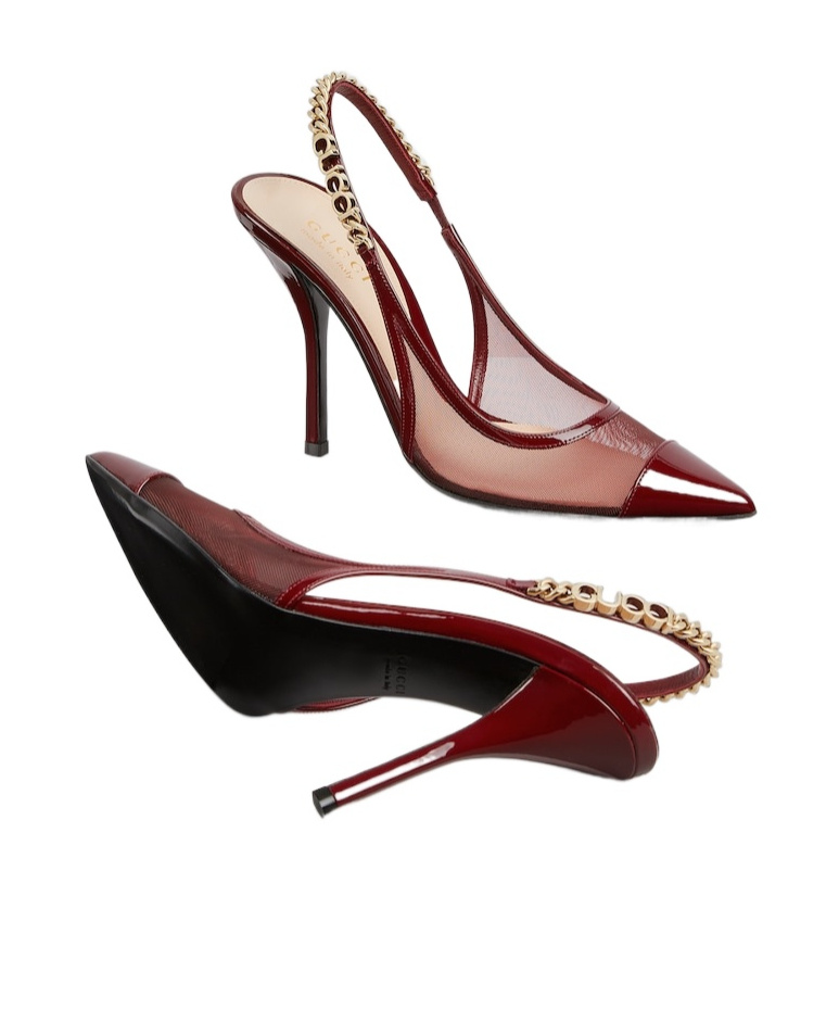 GUCCI GUCCI SIGNORIA SLINGBACK PUMP