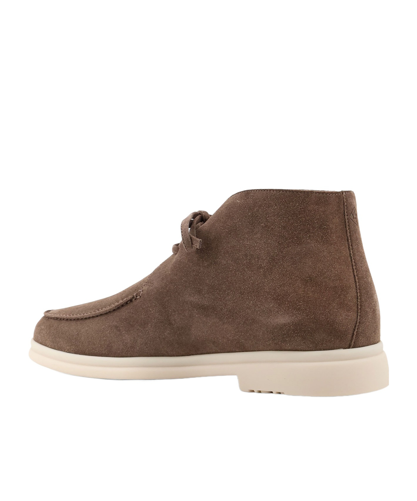 Loro Piana Men Walk And Walk Suede Lace-up Shoe In Brown