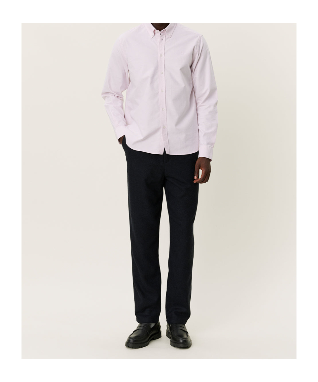 Les Deux Long-sleeved Shirt In White